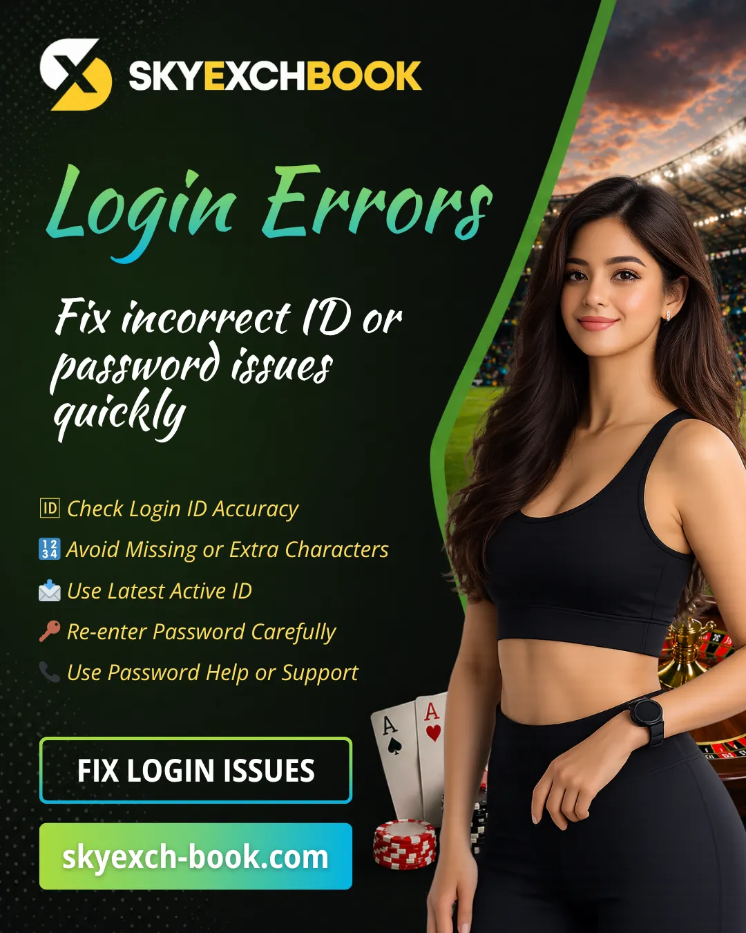 SkyExchange Login FAQ