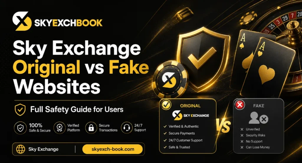 Sky Exchange Original vs Fake Websites: Full Safety Guide for Users