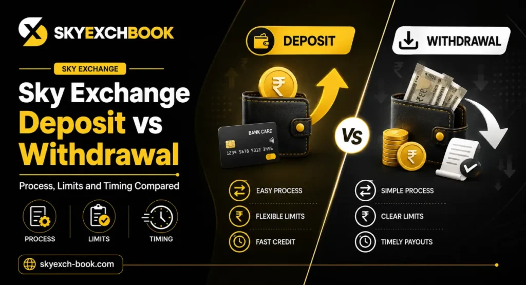 Sky Exchange Deposit vs Withdrawal: Process, Limits and Timing Compared